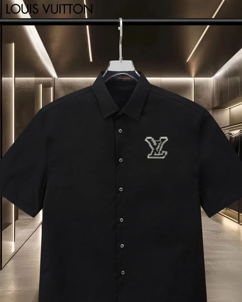 Logo Embroidered Short-Sleeve Shirt D17511330 — view 3