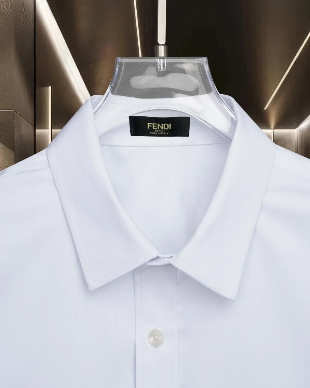 Logo-Embroidered Cotton Poplin Shirt D17811295 — view 5