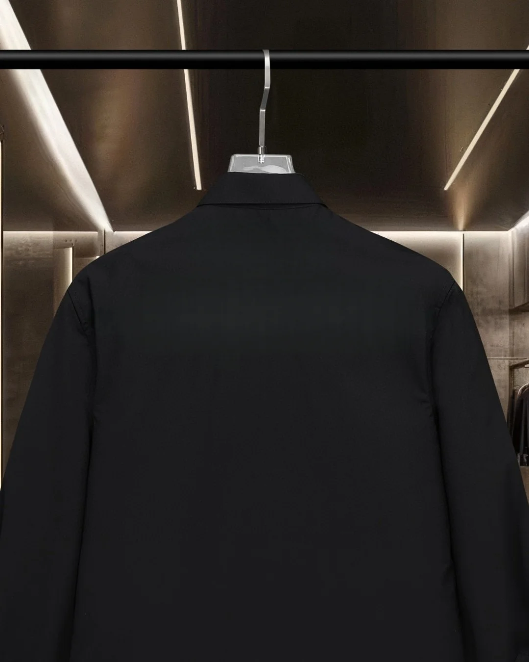 Anagram Logo Embroidered Cotton Shirt D17811318 — view 4