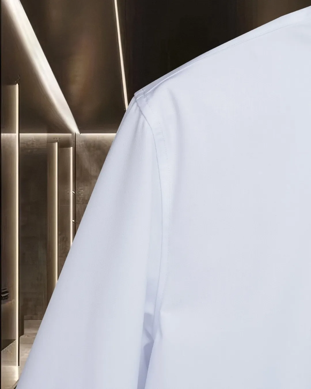 Anagram Logo Embroidered Cotton Shirt D17811317 — view 7