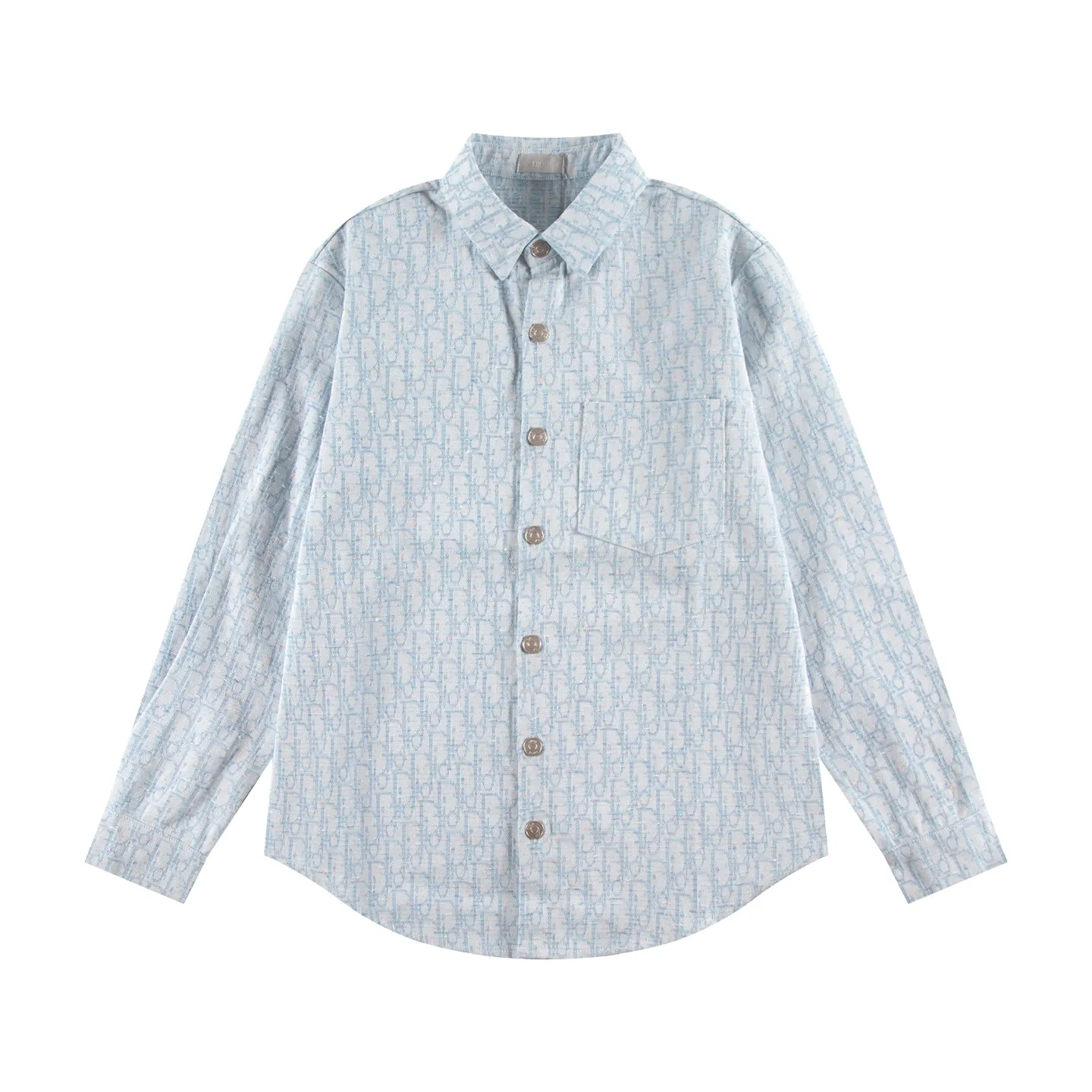 Oblique Jacquard Denim Overshirt D18011291