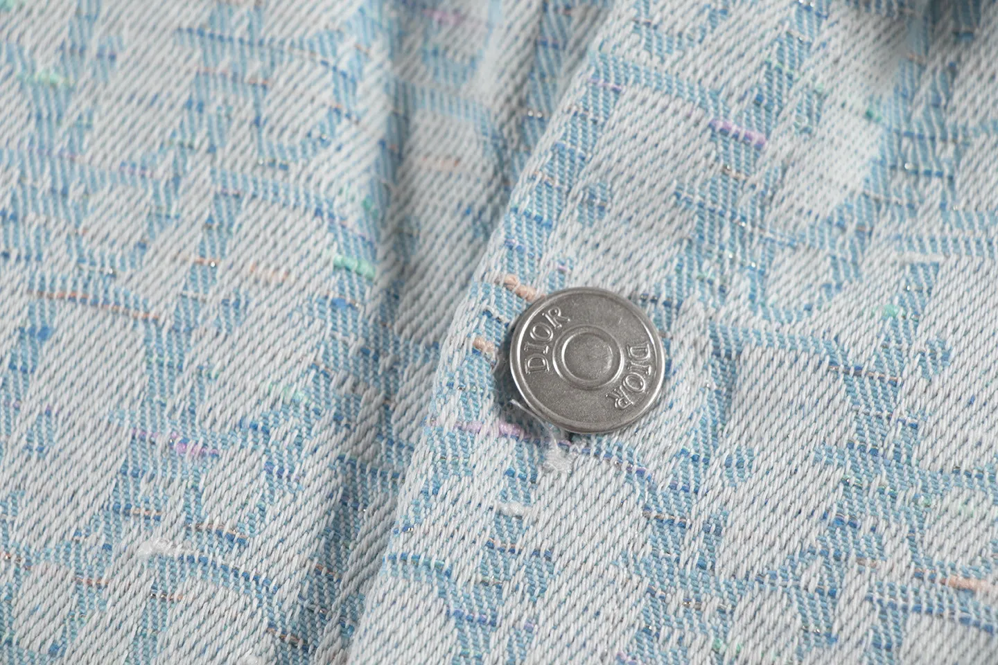 Oblique Jacquard Denim Overshirt D18011291 — view 5