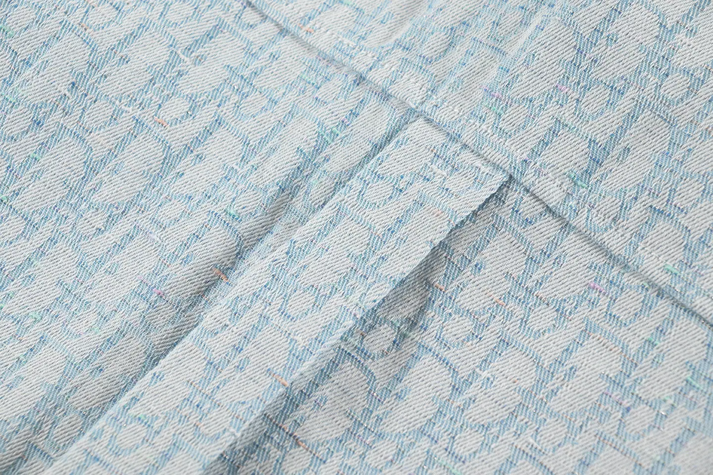 Oblique Jacquard Denim Overshirt D18011291 — view 9