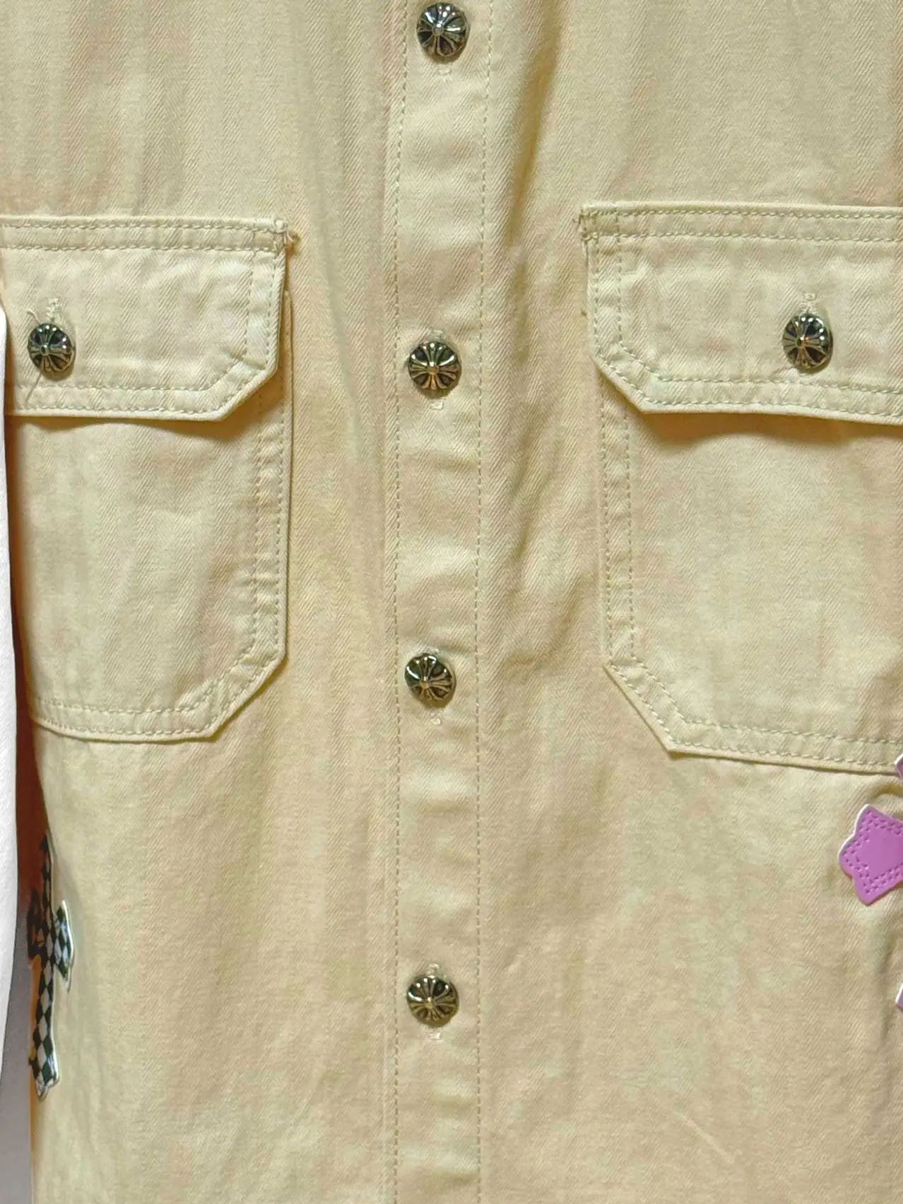 Cross Patch Denim Shirt Jacket D20011293 — view 6