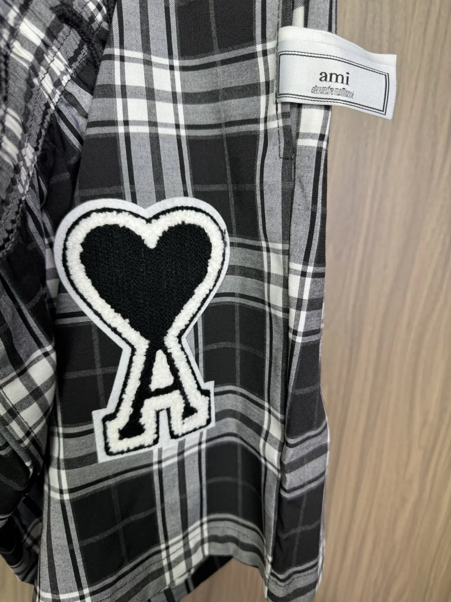 Ami de Coeur Checkered Drawstring Shorts D11511264 — view 6