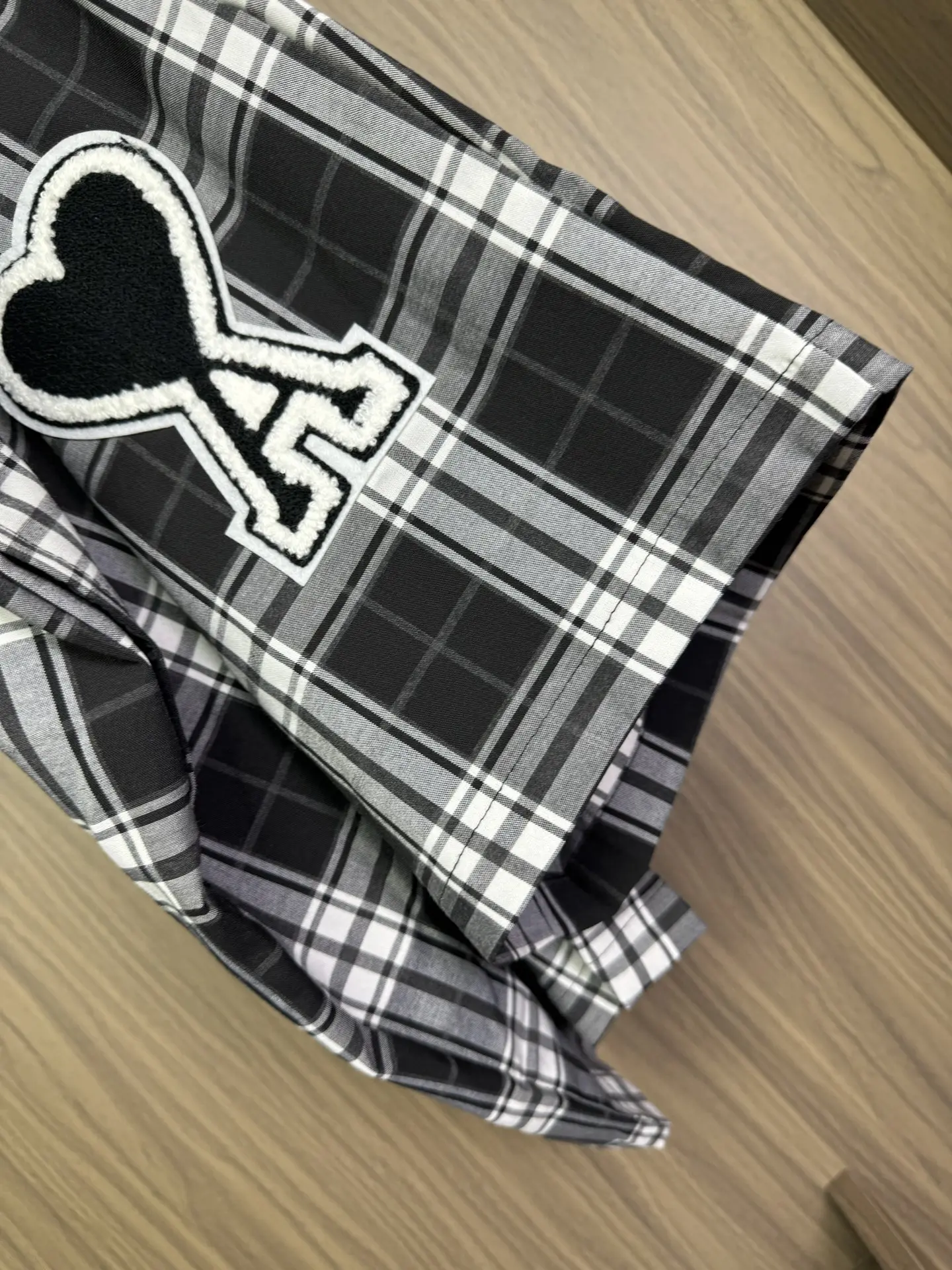 Ami de Coeur Checkered Drawstring Shorts D11511264 — view 7