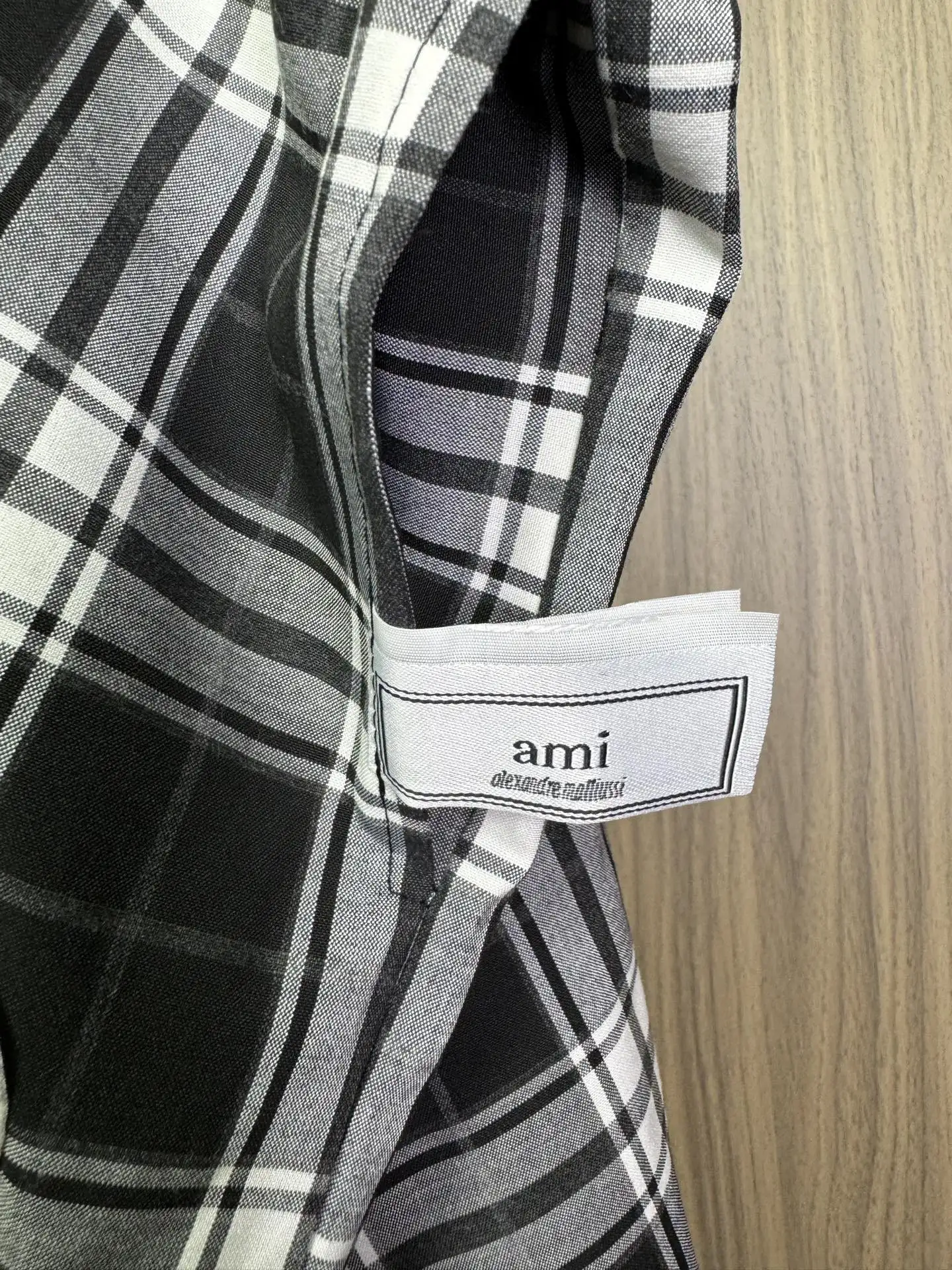 Ami de Coeur Checkered Drawstring Shorts D11511264 — view 8
