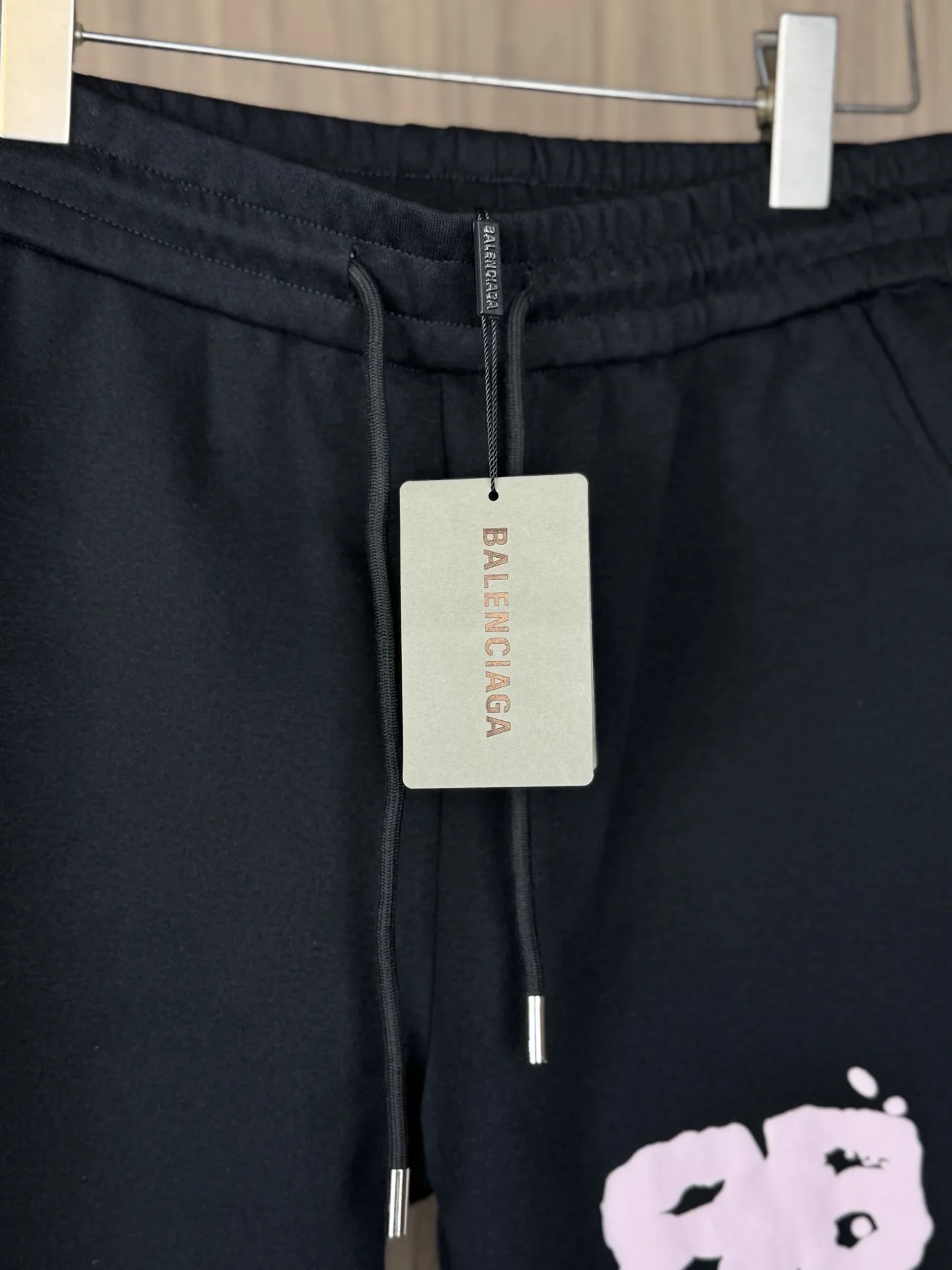 Graffiti Logo Print Cotton Jersey Shorts D12511262 — view 9