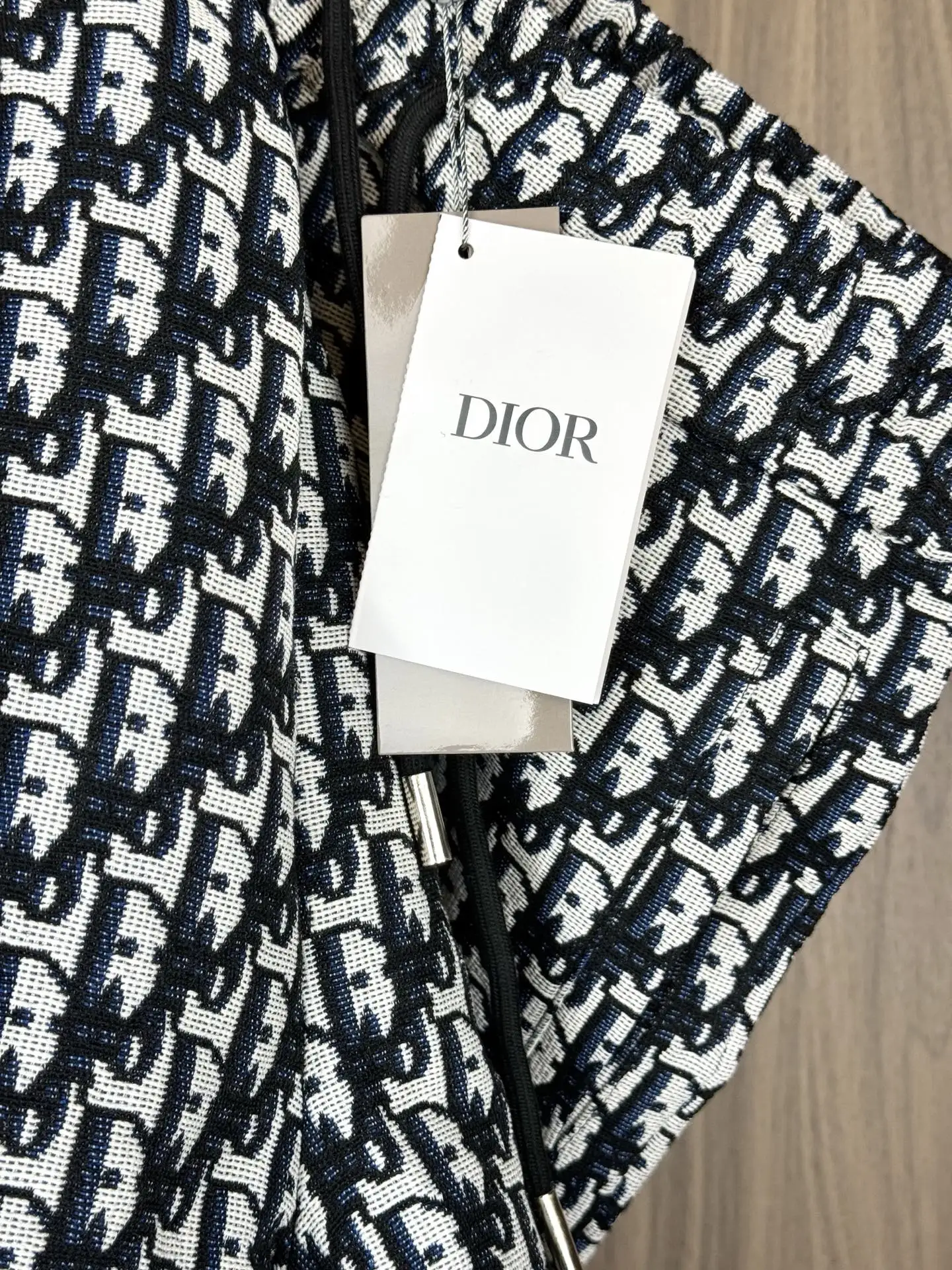 Oblique Jacquard Knit Shorts D13511269 — view 9