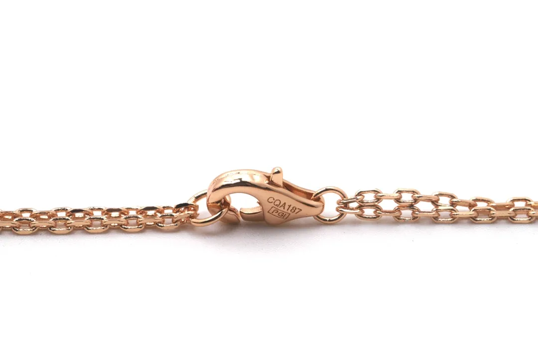 Love Diamond Pendant Necklace (Gold-Plated Brass) D12016705 — view 5