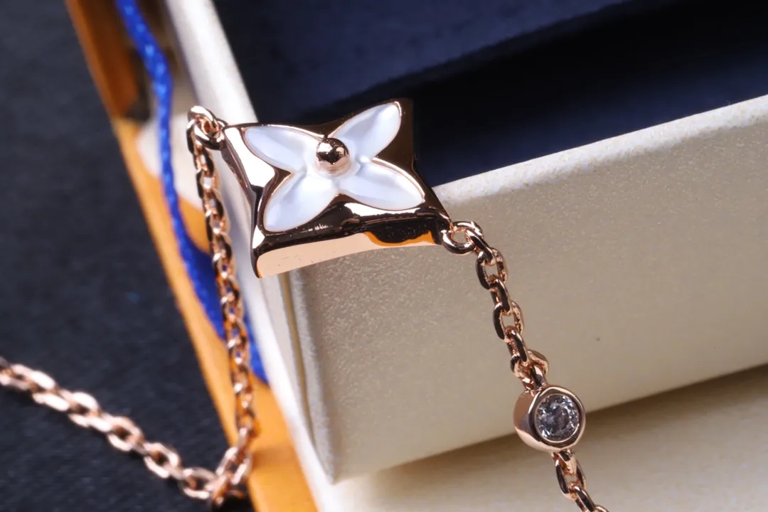 Color Blossom Star Bracelet (Gold-Plated Brass) D10517569 — view 3