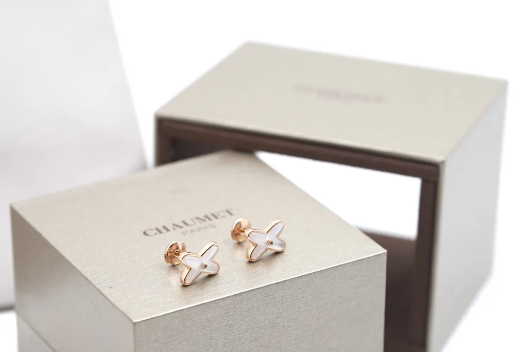 Liens Évidence Cross Stud Earrings (Sterling Silver) D19516594 — view 4
