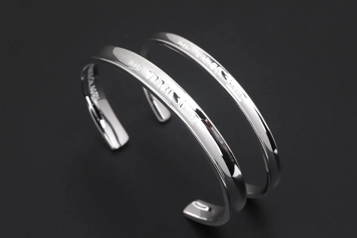 1837 Collection Engraved Cuff Bracelet (Sterling Silver) D96016663 — view 2