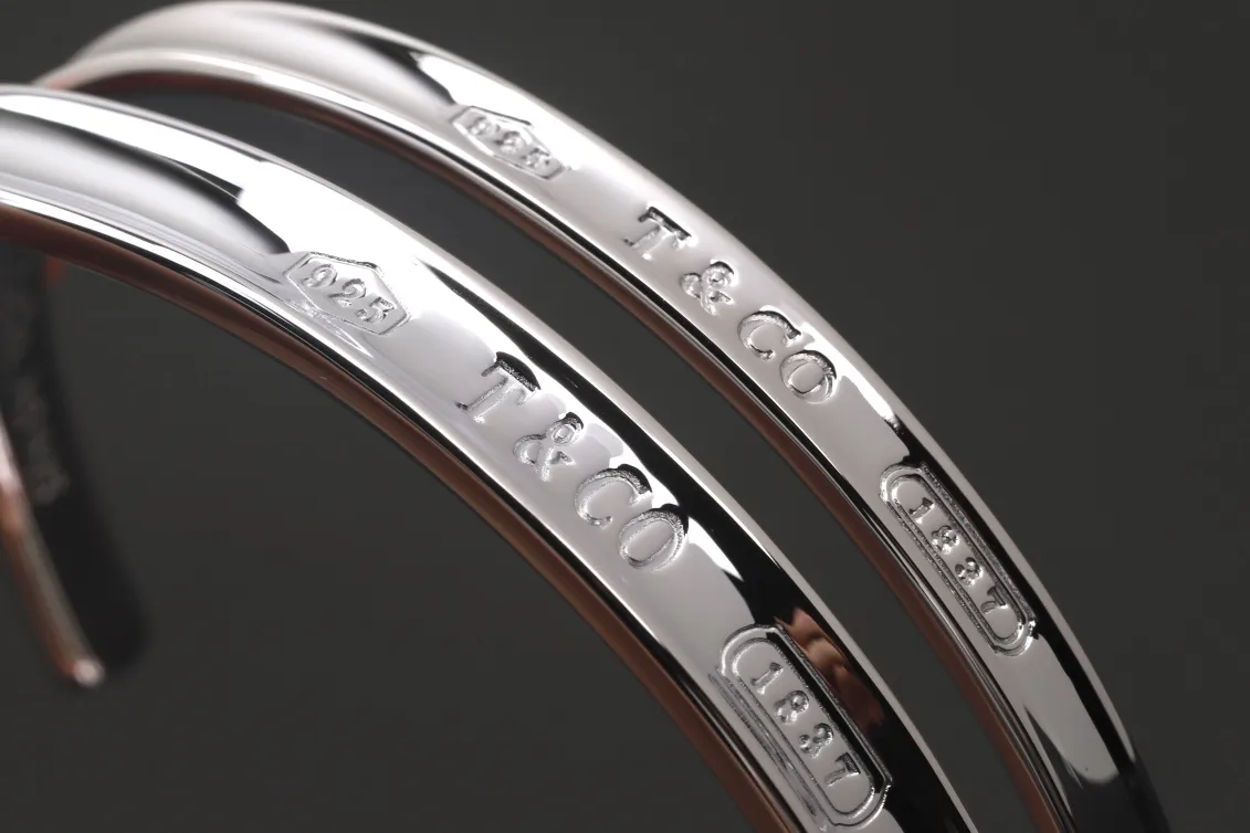 1837 Collection Engraved Cuff Bracelet (Sterling Silver) D96016663 — view 3