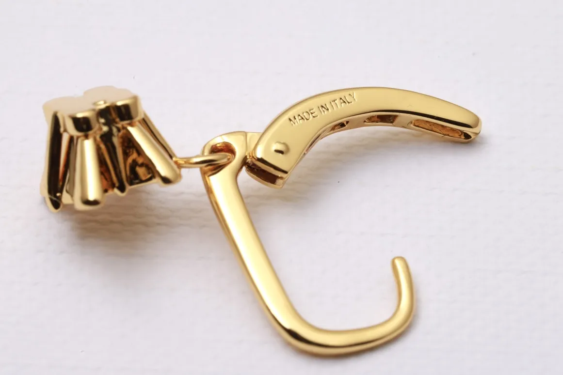 Triomphe Logo Drop Earrings D13517318 — view 7