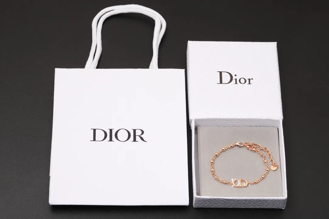 CD Navy Rose Gold-Tone Bracelet D14017466 — view 2