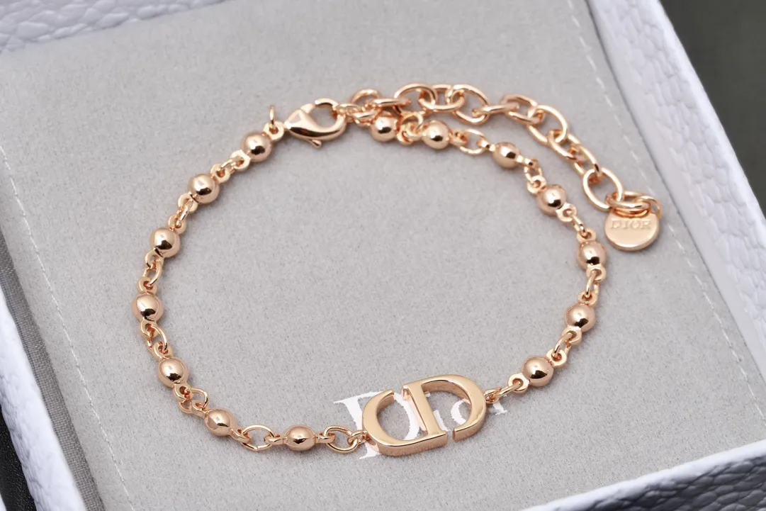 CD Navy Rose Gold-Tone Bracelet D14017466 — view 4