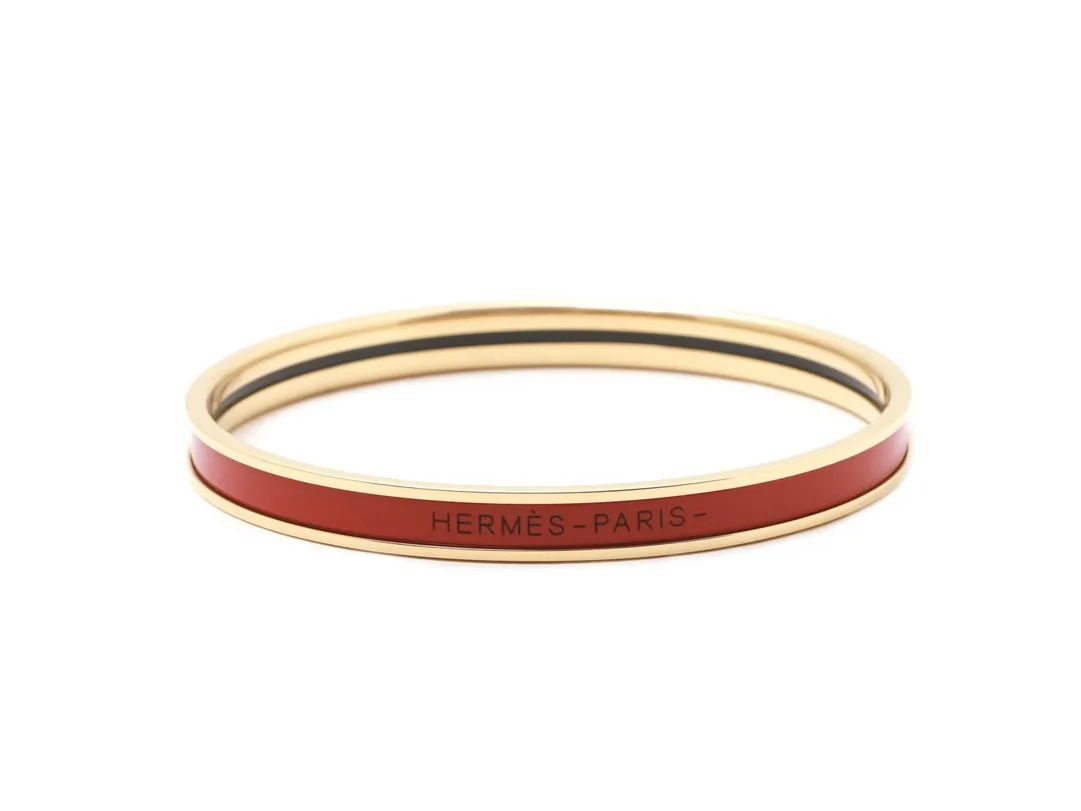 Narrow Enamel Bangle Bracelet D15517555