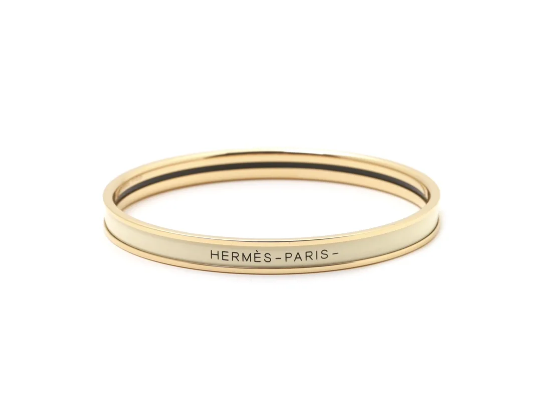 Narrow Enamel Bangle Bracelet D15517559