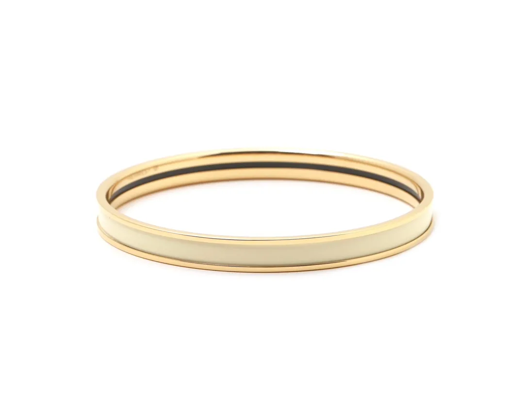 Narrow Enamel Bangle Bracelet D15517559 — view 2