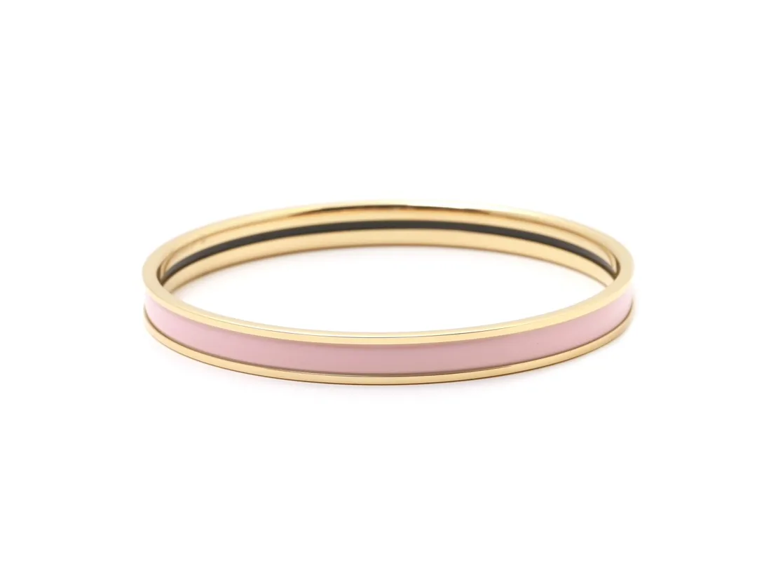 Narrow Enamel Bangle Bracelet D15517556 — view 2