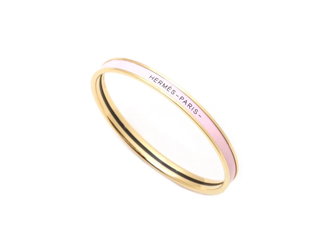 Narrow Enamel Bangle Bracelet D15517556 — view 3