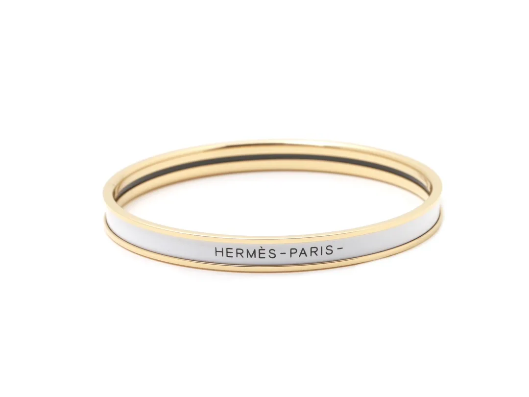 Narrow Enamel Bangle Bracelet D15517553