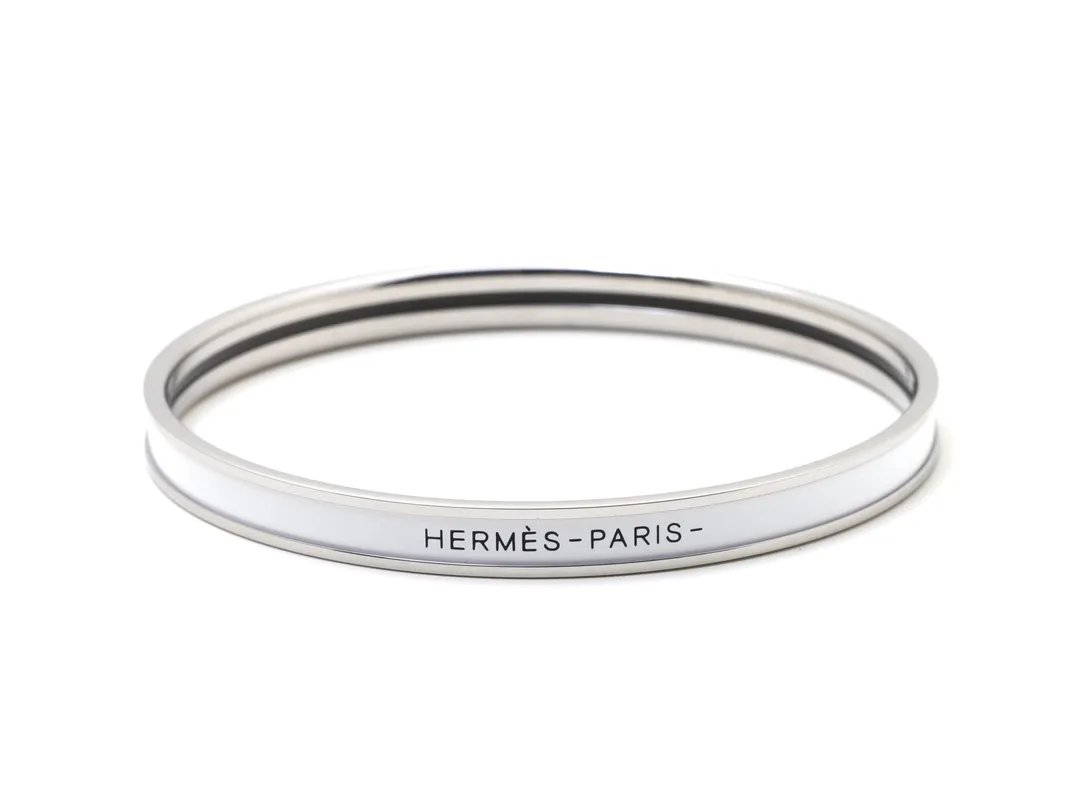 Narrow Enamel Bangle Bracelet D15517540