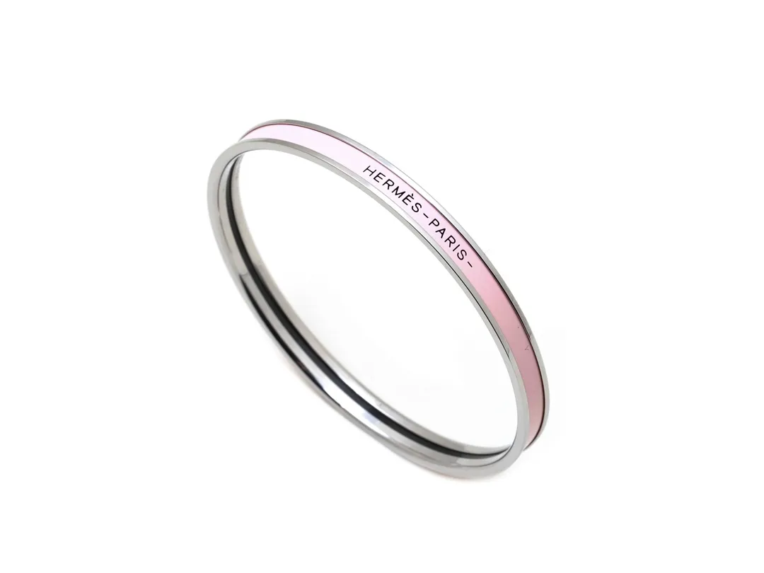 Narrow Enamel Bangle Bracelet D15517539 — view 2