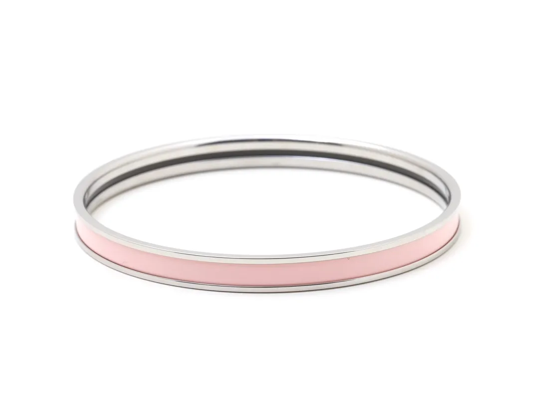 Narrow Enamel Bangle Bracelet D15517539 — view 3