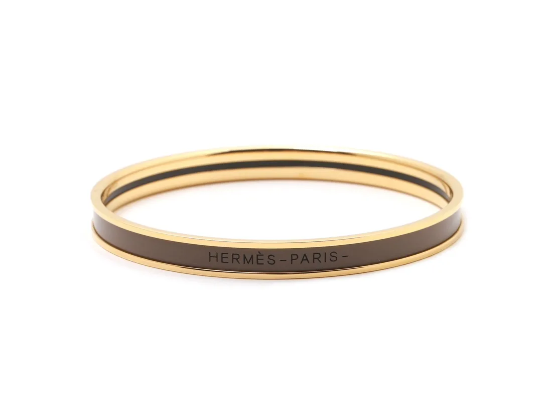 Narrow Enamel Bangle Bracelet D15517558