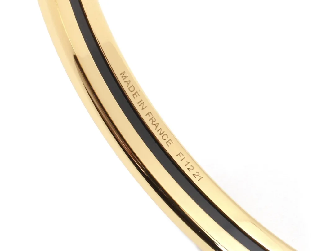 Narrow Enamel Bangle Bracelet D15517558 — view 8