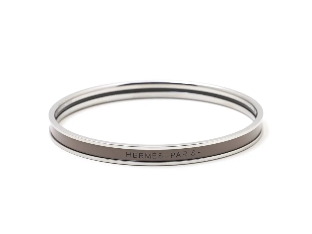 Narrow Enamel Bangle Bracelet D15517542