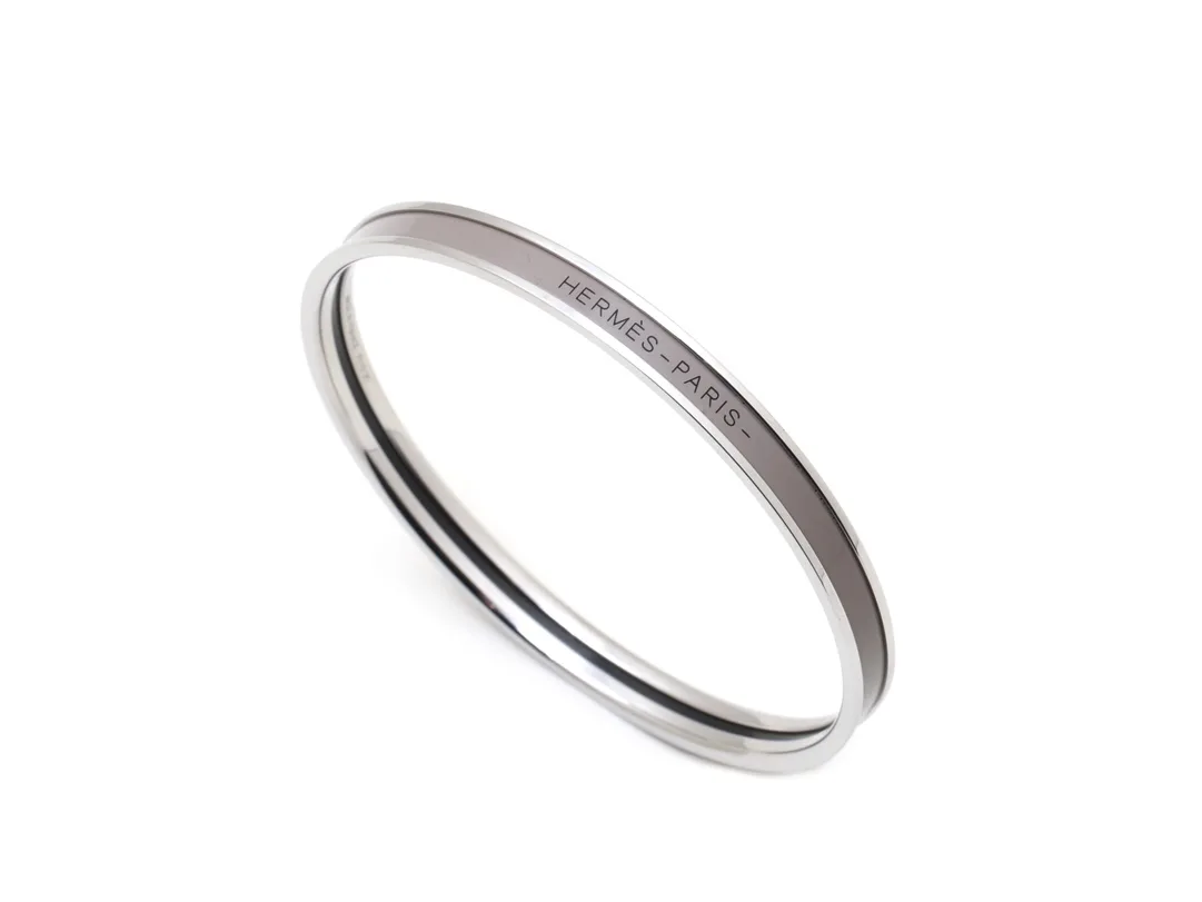 Narrow Enamel Bangle Bracelet D15517542 — view 2