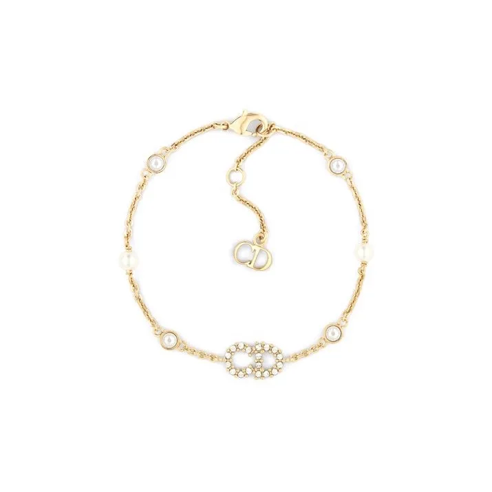 Clair D Lune Crystal and Resin Pearl Bracelet D13017732