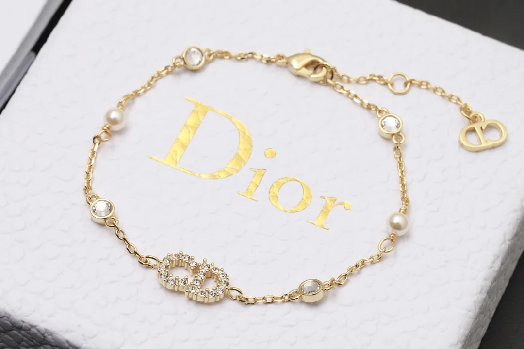 Clair D Lune Crystal and Resin Pearl Bracelet D13017732 — view 3
