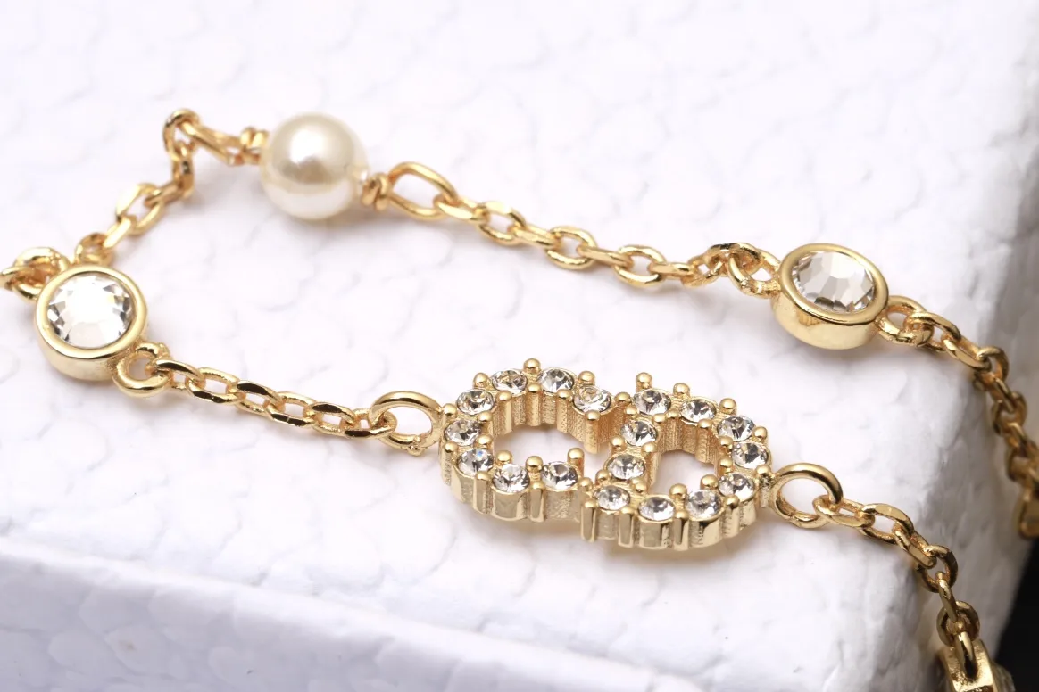 Clair D Lune Crystal and Resin Pearl Bracelet D13017732 — view 4