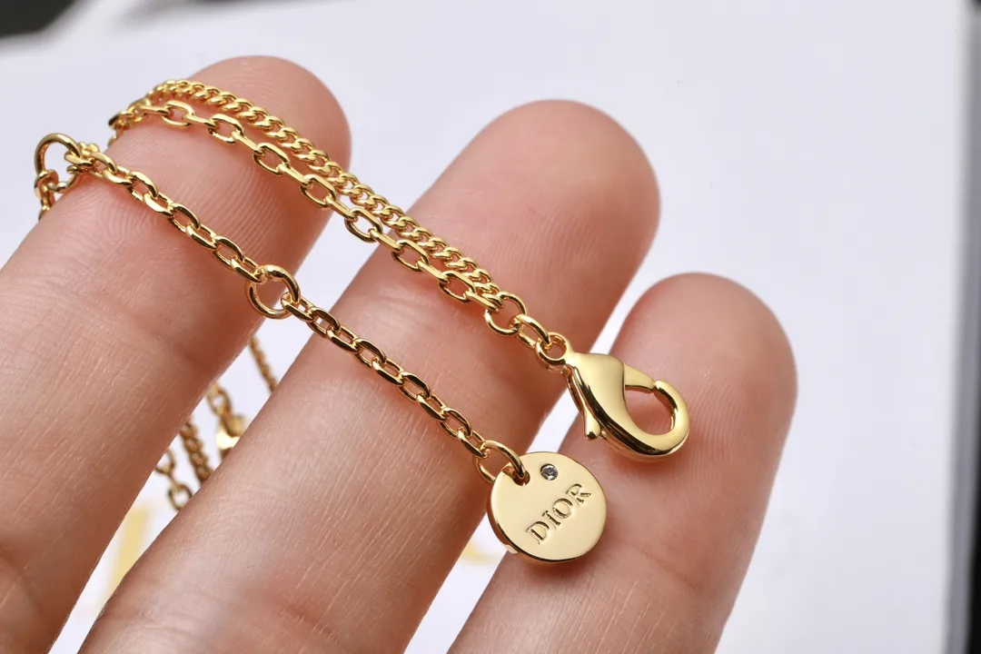 CD Navy Star Double-Chain Bracelet D13517250 — view 6