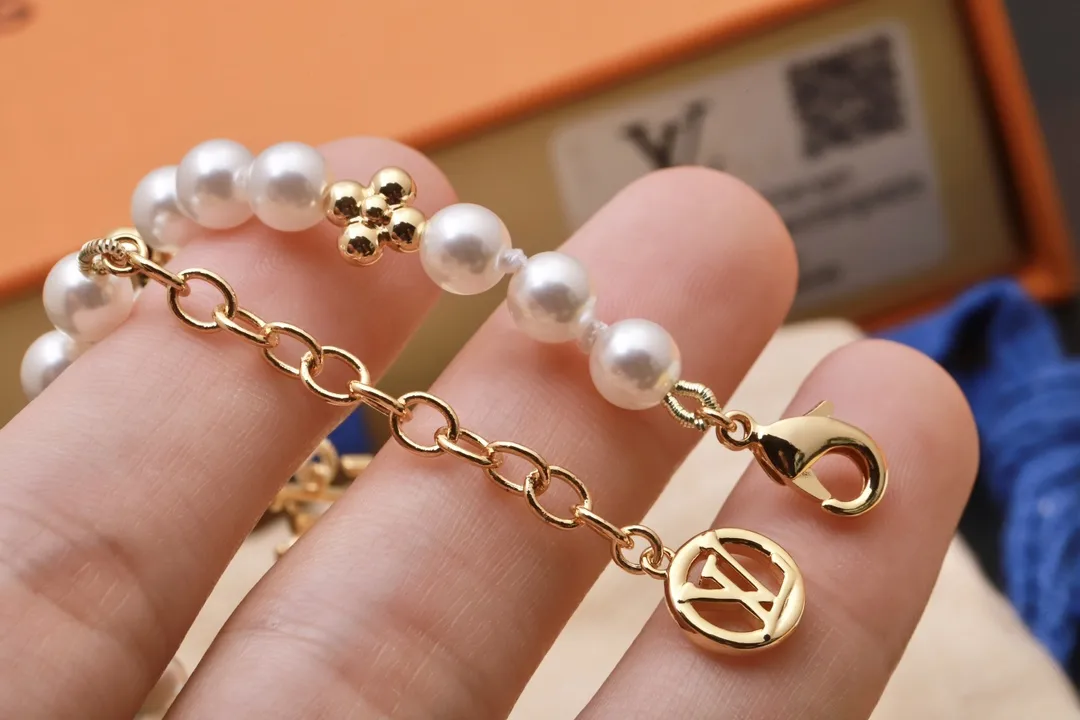 Monogram Flower Pearl Bracelet D14517452 — view 6
