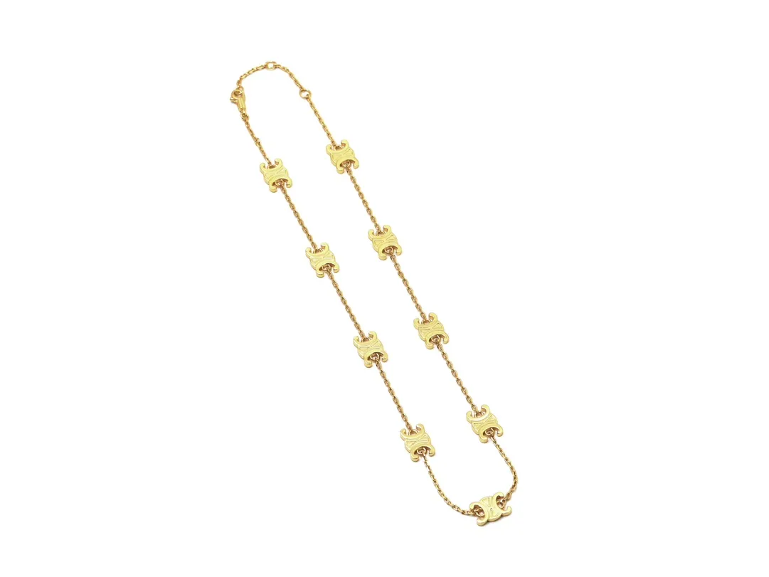 Triomphe Motif Station Necklace D21017369