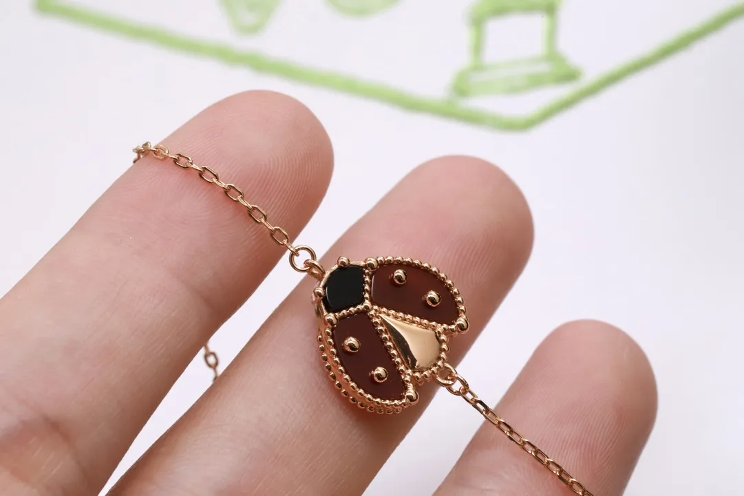 Lucky Spring Ladybug Bracelet (18K Gold-Plated Sterling Silver) D19016584 — view 5