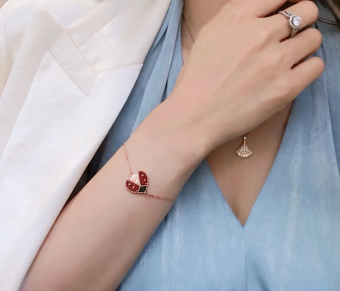 Lucky Spring Ladybug Bracelet (18K Gold-Plated Sterling Silver) D19016584 — view 9