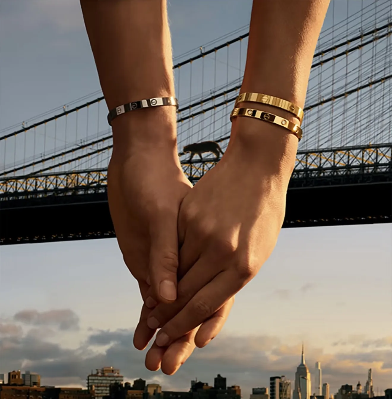 Love Unlimited Screw Motif Link Bracelet D22516893 — view 10