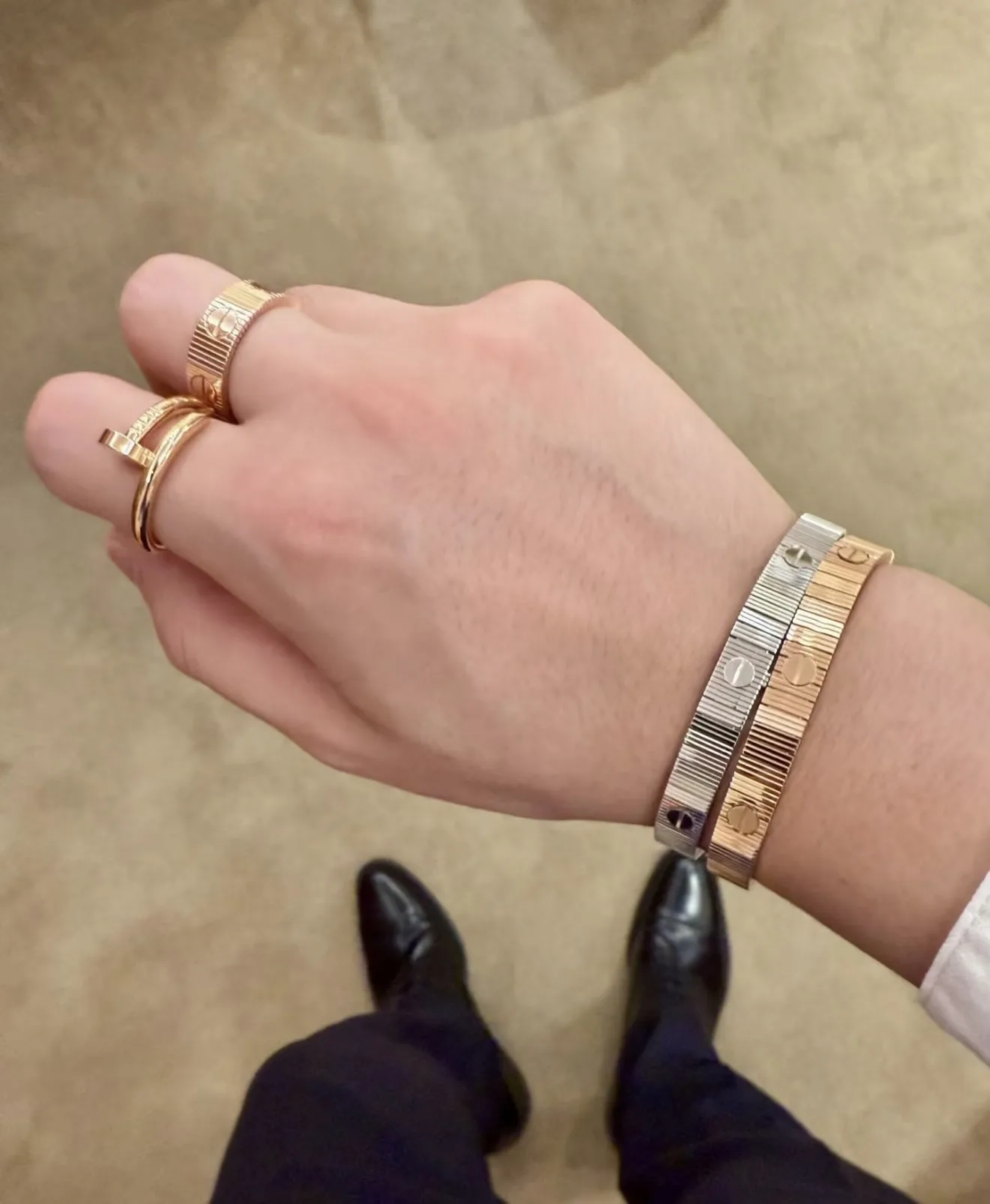 Love Unlimited Screw Motif Link Bracelet D22516893 — view 15