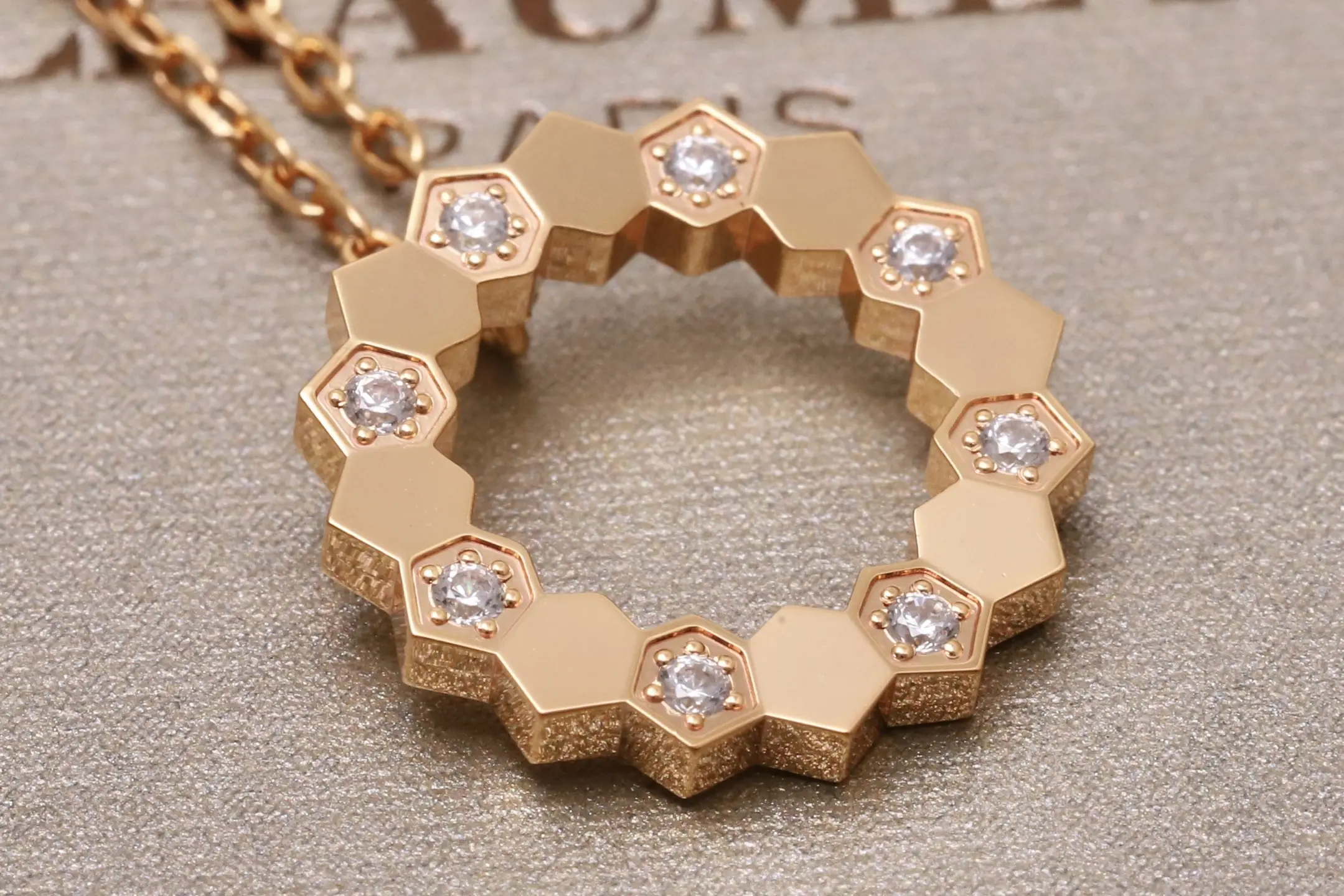 Bee My Love Diamond Pendant Necklace (Sterling Silver) D25516600 — view 4