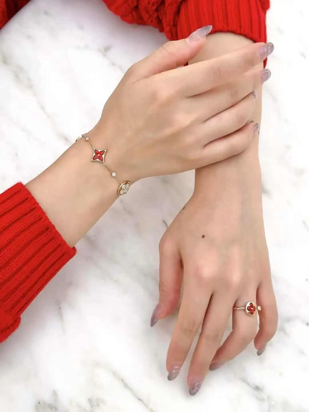 Color Blossom Mini Sun Ring (Sterling Silver) D17017735 — view 8