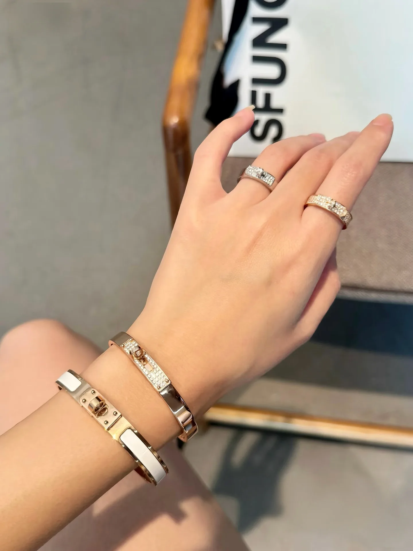Hermès Mini Clic Kelly Bracelet D17017903 — view 9