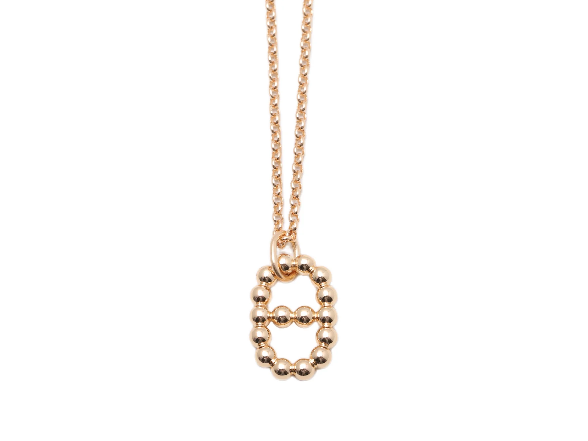 Hermès Pig Nose Pendant Necklace (Gold-Plated Brass) D20517902