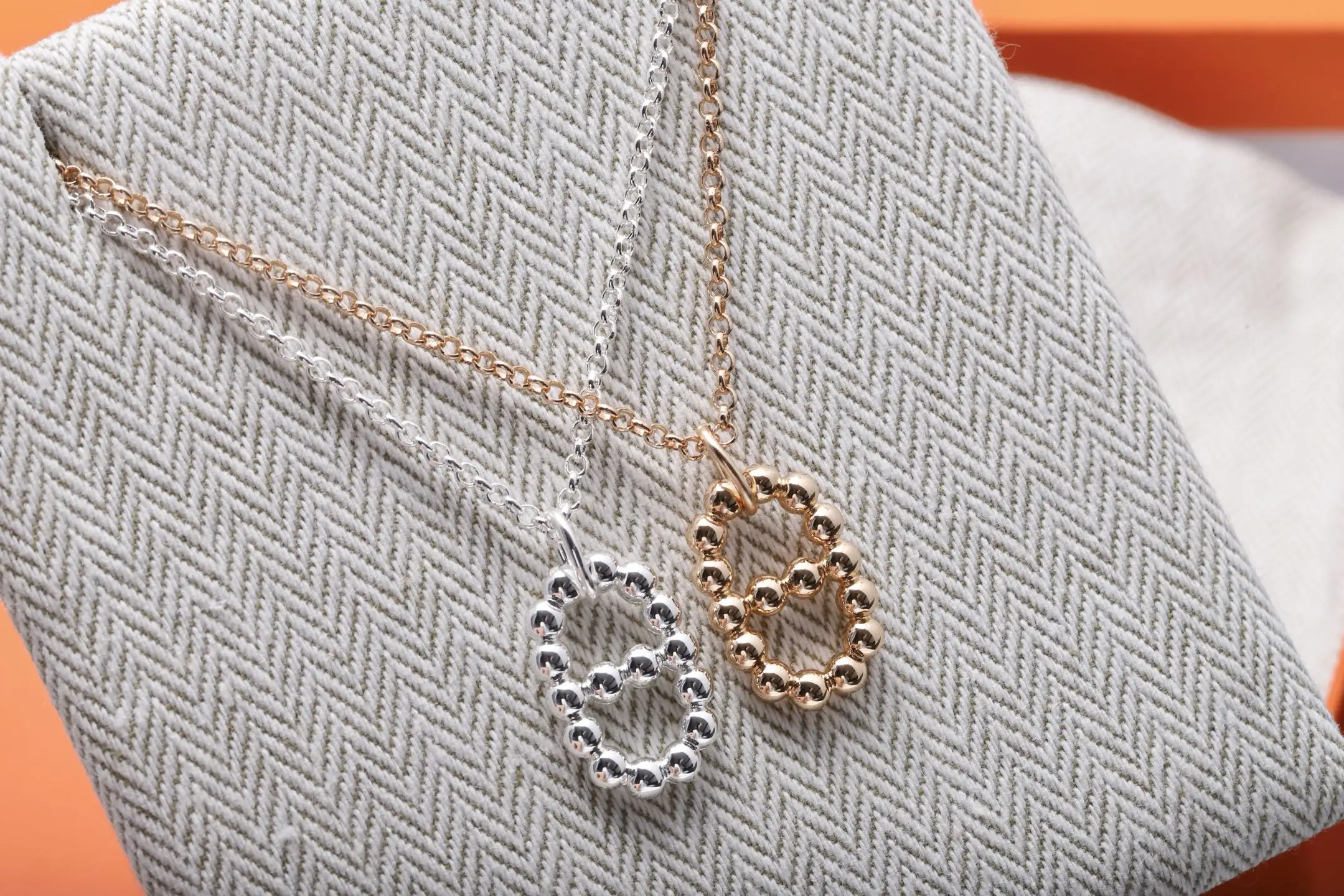 Hermès Pig Nose Pendant Necklace (Gold-Plated Brass) D20517902 — view 3