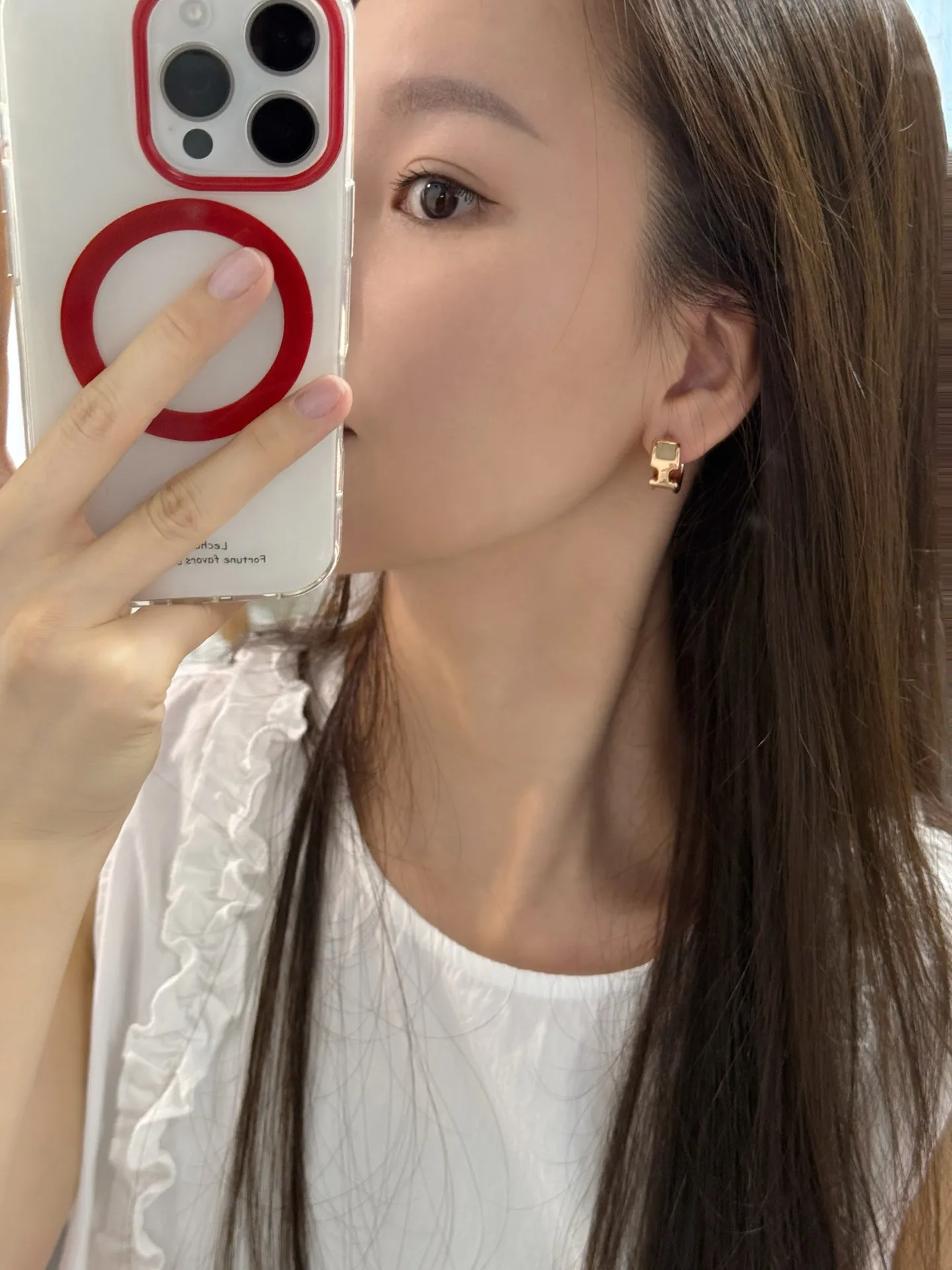 O’Maillon H Stud Earrings D14017471 — view 7